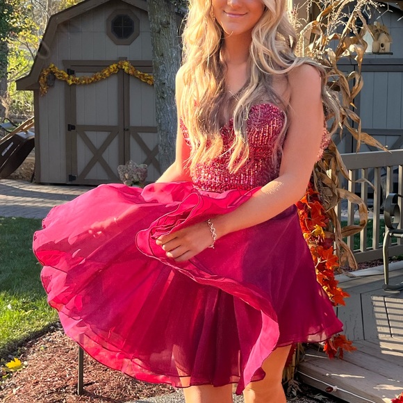 SHERRI HILL HOCO DRESS SIZE 4 - Picture 3 of 3